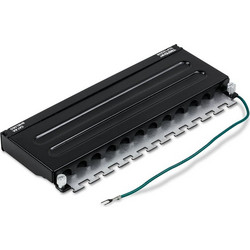 Trendnet TC-P12C6AS Ethernet Patch Panel Rack 0.5U 10" 12 Θυρών Cat.6a Shielded