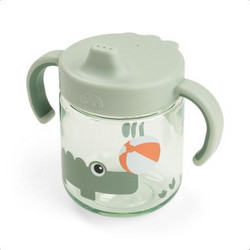 Done by Deer Εκπαιδευτικό Ποτήρι Tiny Farm Green 6m+ 260ml