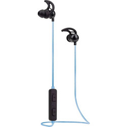 Manhattan Glowing Sport Ακουστικά Bluetooth In Ear Blue