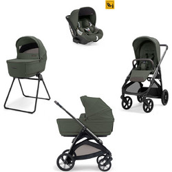 Inglesina Aptica Quattro 2026 Καρότσι Μωρού 3 σε 1 Ivy Green Litio Black KA61T0IVG