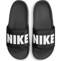 Nike Offcourt Ανδρικές Παντόφλες Καλοκαιρινές Κολυμβητηρίου Μαύρες BQ4639-012