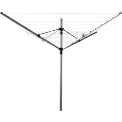Promis Capri 5902497551896 Πτυσσόμενη Απλώστρα Ρούχων Δαπέδου Μεταλλική 200x14x200cm με Μήκος Απλώματος 60m