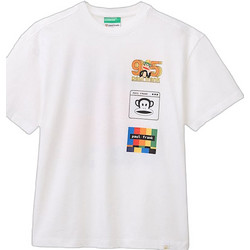 Benetton Παιδικό T-Shirt Κοντομάνικο Λευκό 3I1XC10TC-101