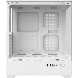 Darkflash C365 White Gaming Midi Tower Κουτί Υπολογιστή με Πλαϊνό Παράθυρο