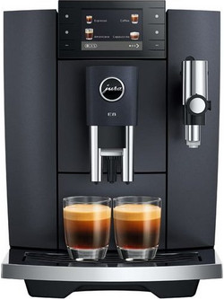 Jura E8 Cosmic Black Αυτόματη Μηχανή Espresso 1450W 15bar με Μύλο