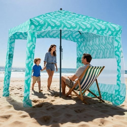 Vevor Σκίαστρο Παραλίας Τιρκουάζ 183x183x229cm JYKHTXW6FT6F2R0KJ001V0
