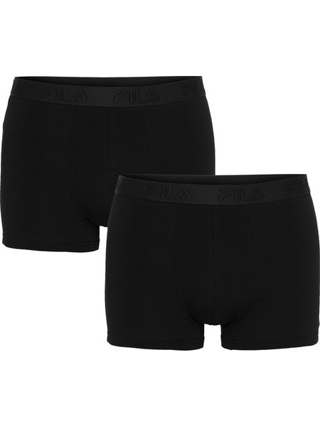 Fila Ανδρικά Μποξεράκια Σετ 2Pack Μαύρα FU5381-200
