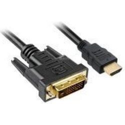 Sharkoon Καλώδιο HDMI Male to DVI-D Male 5m Black