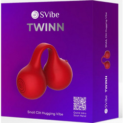 Snail Vibe Twinn Cherry Finger Vibrator Δονητής Δακτύλου Κόκκινος