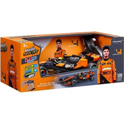 Maisto Τηλεκατευθυνόμενο Αυτοκίνητο McLaren MCL38 Miami Grand Prix 2024 Lando Norris 1:24 82359