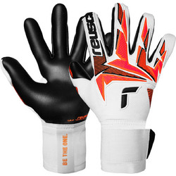 Reusch Attrakt Freegel Gold X Γάντια Τερματοφύλακα Λευκά Πορτοκαλί 5670935-1083