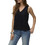 Vero Moda Γυναικείο Καλοκαιρινό Top Βαμβακερό Μαύρο 10330053