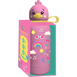 Must Bird Παιδικό Παγούρι Θερμός Ανοξείδωτο Ροζ 350ml
