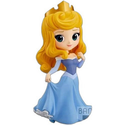 Bandai Disney Princess Q Posket Aurora Blue Dress 14cm