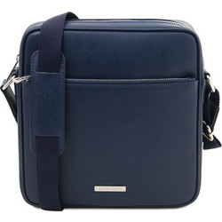 Tuscany Leather Luke Ανδρική Τσάντα Ώμου / Χιαστί Navy Μπλε TL142550