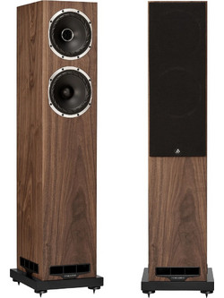 Fyne Audio F501S Ζεύγος Ηχείων Hi-Fi Δαπέδου 150W 2.5 Δρόμων Natural Walnut