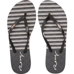 Roxy Viva Stamp II Γυναικείες Σαγιονάρες Μαύρες ARJL100683-BBP