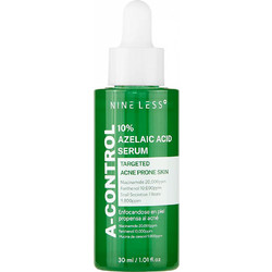 Nineless A-Control 10% Azelaic Acid Αντιγηραντικό Ενυδατικό Serum Προσώπου με Εκχύλισμα Σαλιγκαριού 30ml