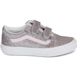 Vans Old Skool Παιδικά Sneakers Ασημί Ροζ VN000CYAHN31