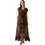 Guess Maelys Maxi Καλοκαιρινό Φόρεμα για Γάμο / Βάπτιση Σοκολατί W6GK87W2111-F1I7