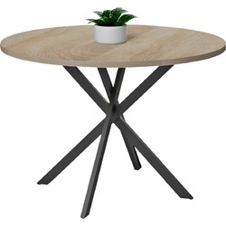 HomeMarkt Τραπέζι Τραπεζαρίας Ariza Στρογγυλό HM18385.01
