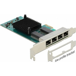 DeLOCK 88504 Ενσύρματη Κάρτα Δικτύου 1Gbps PCI-E