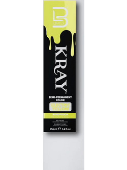 L3VEL3 Kray Electric Yellow Ημιμόνιμη Βαφή Μαλλιών 100ml