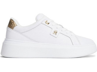 Tommy Hilfiger Γυναικεία Sneakers Λευκά FW0FW09456-YBS