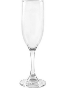 Cristar Σετ Ποτήρια Σαμπάνιας Γυάλινα Κολωνάτα Premiere 183ml 24τμχ 0801328