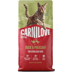 Carnilove Active Sterilised Grain Free with Duck & Pheasant 400gr 020-1345