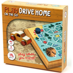Mathv Play On The Go Drive Home Επιτραπέζιο Παιχνίδι για Παιδιά 4+ Ετών για 2 Παίκτες