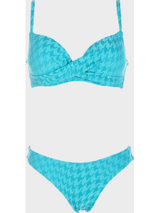 Gsecret Bikini Set Τιρκουάζ 63070-37396