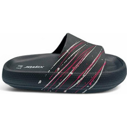 Jomix Γυναικείες Παντόφλες Καλοκαιρινές Flatforms Αντιολισθητικές Κολυμβητηρίου Μαύρες WES260702-4