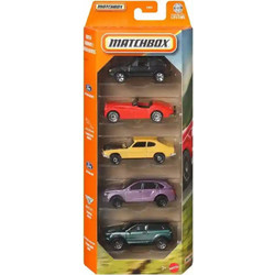Mattel Matchbox Aυτοκινητάκια Σετ των 5 British Roadways