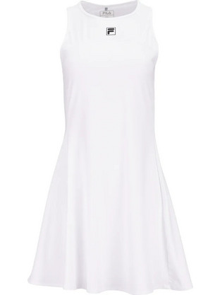 Fila London Mini Καλοκαιρινό Αθλητικό Φόρεμα Λευκό TFL262702-001
