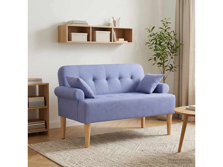 vidaXL Διθέσιος Καναπές Λιλά 120x65x79cm 42041821