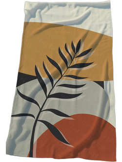 Stewe Home Πετσέτα Θαλάσσης Καφέ 75x150cm 28466