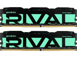 GoodRam Rival 64GB (2X32GB) DDR4 RAM 3200MHz C18 Black White