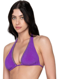 Luna Bikini Top Τριγωνάκι Μωβ 94901