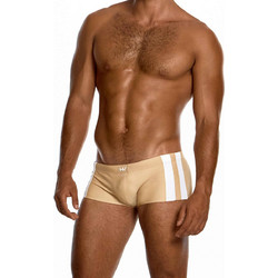 Modus Vivendi Water Sports Brazil Ανδρικό Μαγιό Boxer με Σχέδια Μπεζ AS2621