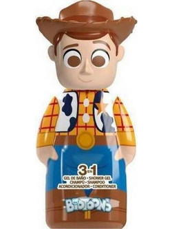 Disney Toy Story Woody Παιδικό Σαμπουάν Conditioner & Αφρόλουτρο για Επανόρθωση 300ml