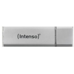 Intenso Alu Line 16GB USB Stick 2.0 με USB-A Ασημί