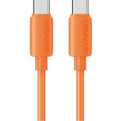 Usams U98 USB-C to USB-C 60W 1m Orange