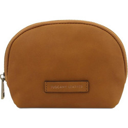 Tuscany Leather Vera TL142570 Γυναικείο Νεσεσέρ 19x6x13.5cm Ταμπά