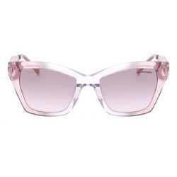 Blumarine SBM829 U61Y Γυναικεία Γυαλιά Ηλίου Πεταλούδα Κοκάλινα Ροζ με Ροζ Φακό
