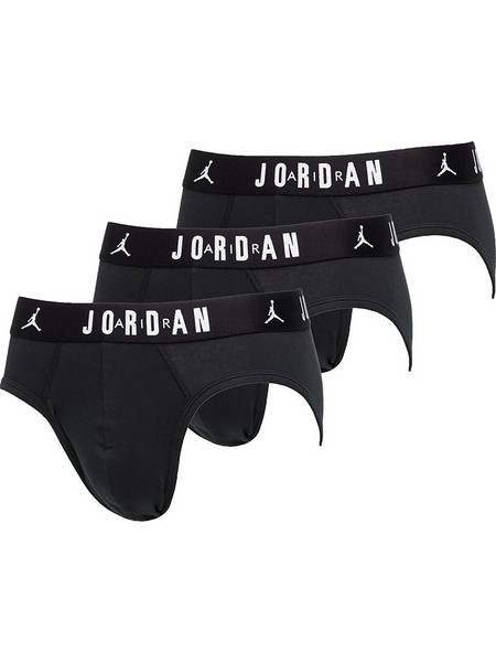 Jordan Ανδρικά Σλιπ Μαύρα 3Pack JM0743-023