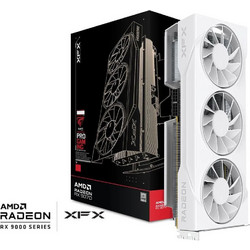 XFX Radeon RX 9070 GRE 12GB GDDR6 Swift White Κάρτα Γραφικών