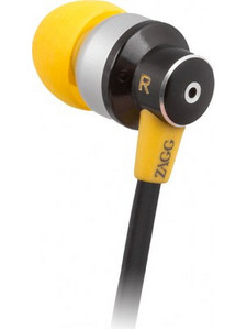 Zagg ZR-SIX Ακουστικά Ψείρες In-Ear Κίτρινα Μαύρα
