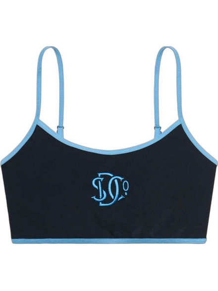 Superdry Contrast Bikini Top Μπουστάκι Μαύρο W3010468A