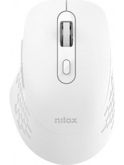 Nilox Dual Ασύρματο Bluetooth Ποντίκι White